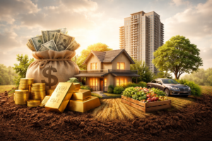 طلا بخریم یا ملک؟ دارایی واقعی